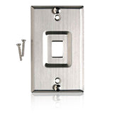 Allen Tel ATBK-VOIP Stainless Steel VoIP Wall Telephone Faceplate